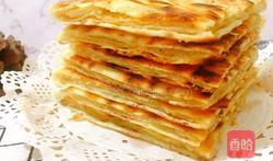 发面千层饼的做法视频,层层叠叠，香气四溢
